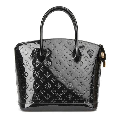 louis vuitton black patent leather bag